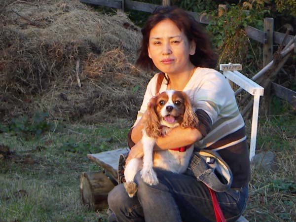 里山のペット風景