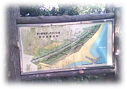 しおさいの森全体案内図