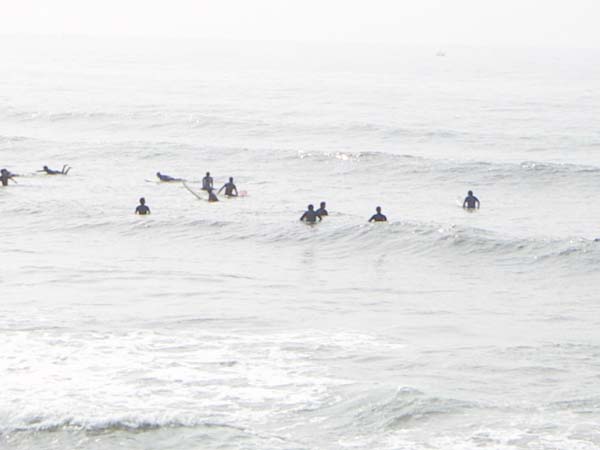 海岸からの風景