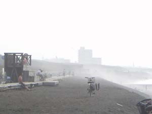 潮しぶきの風景